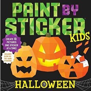 Paint by Sticker Kids: Halloween, Paperback - Workman Publishing imagine