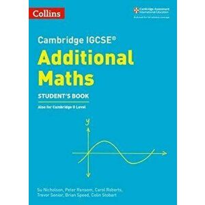 Cambridge Igcse(r) Additional Maths Student Book, Paperback - Collins Uk imagine