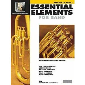 Essential Elements for Band - Baritone T.C. Book 1 with Eei [With CDROM], Paperback - Hal Leonard Corp imagine