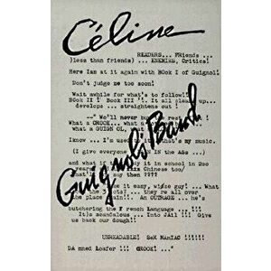 Guignol's Band: Novel, Paperback - Louis-Ferdinand Celine imagine