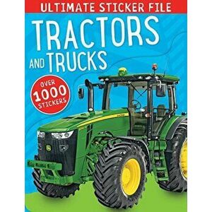 Ultimate Sticker File Tractors and Trucks, Hardcover - Thomas Nelson imagine