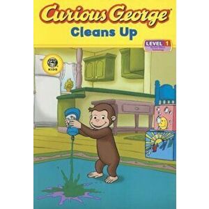 Curious George Cleans Up: Level 1: Curious about Technology, Paperback - H. A. Rey imagine