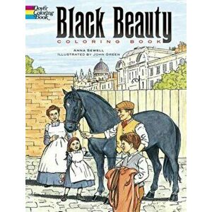 Black Beauty Coloring Book, Paperback imagine