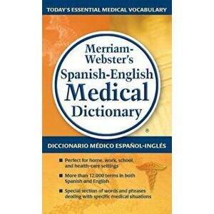 Merriam-Webster's Spanish-English Medical Dictionary, Paperback - Onyria Herrera McElroy imagine