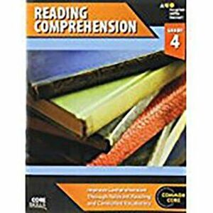 Reading Comprehension, Grade 4, Paperback - Steck-Vaughn Company imagine