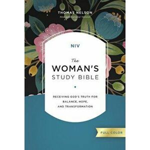 NIV, the Woman's Study Bible, Hardcover, Full-Color: Receiving God's Truth for Balance, Hope, and Transformation, Hardcover - Dorothy Kelley Patterson imagine