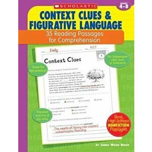 Context Clues & Figurative Language: 35 Reading Passages for Comprehension, Paperback - Linda Ward Beech imagine
