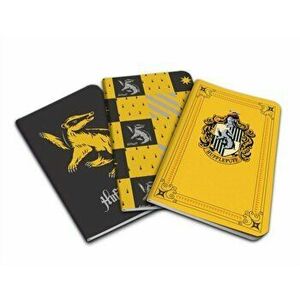 Harry Potter: Hufflepuff Pocket Notebook Collection, Paperback - Insight Editions imagine