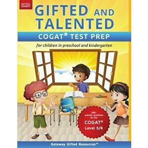 Gifted and Talented Cogat Test Prep: Test Preparation Cogat Level 5/6; Workbook and Practice Test for Children in Kindergarten/Preschool, Paperback - imagine