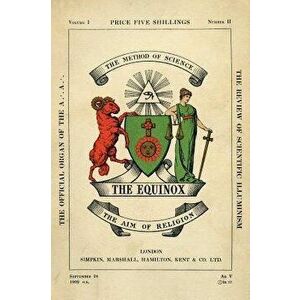 The Equinox: Keep Silence Edition, Vol. 1, No. 2, Hardcover - Aleister Crowley imagine