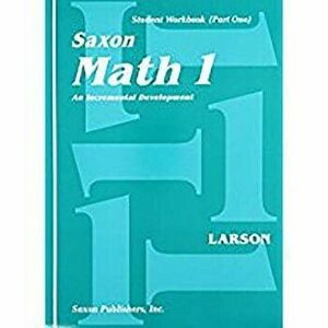 Saxon Math 1: Student Workbook Set 1st Edition, Paperback - Saxon Publishers imagine