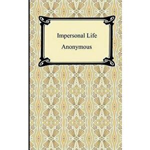 Impersonal Life, Paperback - Anonymous imagine