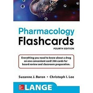 Lange Pharmacology Flashcards, Fourth Edition (4th Ed.) - Suzanne Baron imagine
