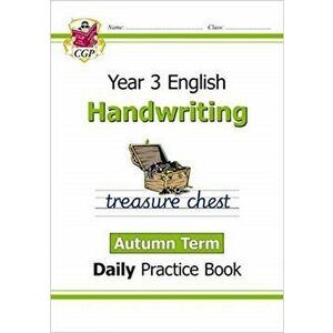New KS2 Handwriting Daily Practice Book: Year 3 - Autumn Term, Paperback - Cgp Books imagine