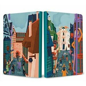 Harry Potter: Exploring Diagon Alley Softcover Notebook, Paperback - Insight Editions imagine