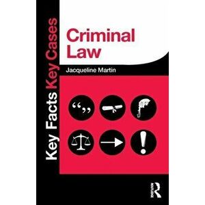 Criminal Law, Paperback - Jacqueline Martin imagine
