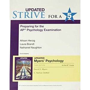 Updated Strive for a 5: Preparing for the AP (R) Psychology Exam. 3rd ed. 2021, Hardback - C Nathan DeWall imagine