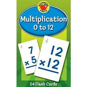 Multiplication 0 to 12 Flash Cards, Paperback - Brighter Child imagine