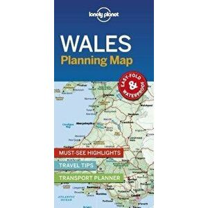 Lonely Planet Wales Planning Map, Paperback - Lonely Planet imagine