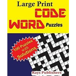 Large Print Codeword Puzzles - Rays Publishers imagine