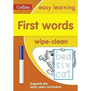 First Words: Wipe-Clean Activity Book, Paperback - HarperCollins UK imagine