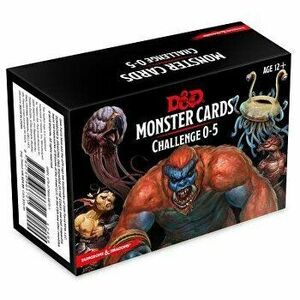 Dungeons & Dragons Spellbook Cards: Monsters 0-5 (D&d Accessory) - Wizards RPG Team imagine