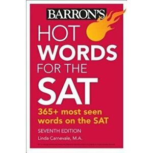 Hot Words for the SAT, Paperback - Linda Carnevale imagine