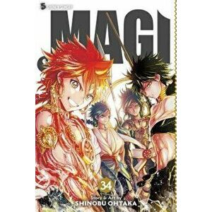 Magi: The Labyrinth of Magic, Vol. 34, Paperback - Shinobu Ohtaka imagine