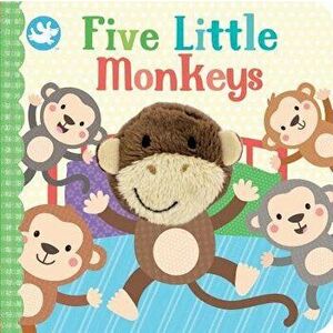 Five Little Monkeys Finger Puppet Book - Sarah Ward imagine