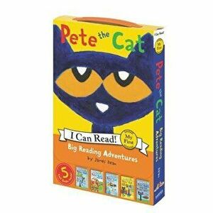 Pete the Cat: Big Reading Adventures: 5 Far-Out Books in 1 Box! - James Dean imagine