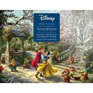 Disney Dreams Collection Thomas Kinkade Studios Disney Princess Coloring Book, Paperback - Thomas Kinkade imagine