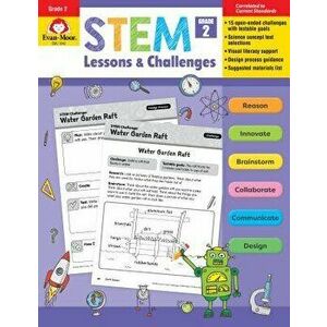 Stem Lessons and Challenges, Grade 2, Paperback - Evan-Moor imagine