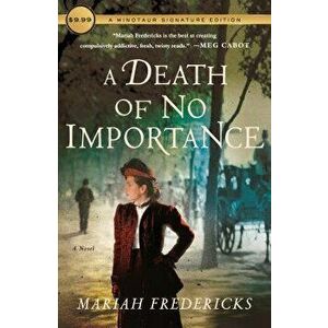 A Death of No Importance - Mariah Fredericks imagine