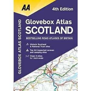 Glovebox Atlas Scotland, Paperback - AA Publishing imagine