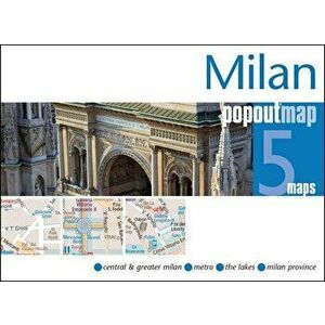 Milan Popout Map, Paperback - Popout Maps imagine