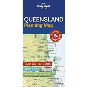 Lonely Planet Queensland Planning Map, Paperback - Lonely Planet imagine