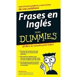 Frases En Ingles Para Dummies, Paperback - Gail Brenner imagine