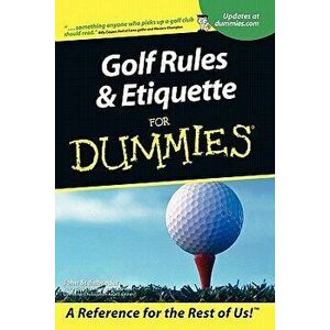 Golf Rules and Etiquette for Dummies, Paperback - John Steinbreder imagine