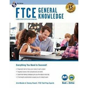 FTCE General Knowledge 4th Ed., Book + Online, Paperback - Erin Mander imagine