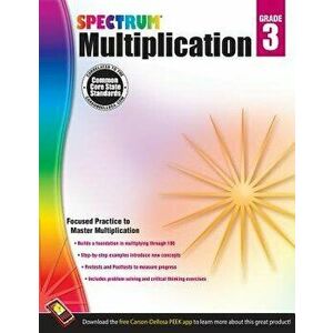 Spectrum Multiplication, Grade 3, Paperback - Spectrum imagine