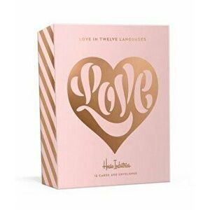 Love in Twelve Languages: 12 Foil-Stamped Note Cards with Envelopes - House Industries imagine