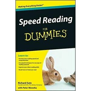 Speed Reading for Dummies, Paperback - Richard Sutz imagine