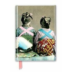 Japanese Dancers Wearing Traditional Kimonos (Foiled Journal) - Flame Tree Studio imagine
