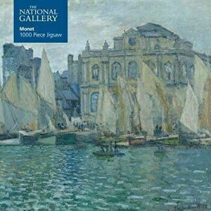 Adult Jigsaw National Gallery: Monet the Museum at Le Havre: 1000 Piece Jigsaw, Hardcover - Flame Tree Studio imagine