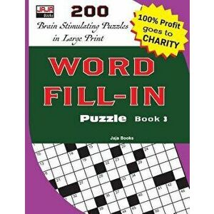 Word Fill-In Puzzle Book 3, Paperback - Jaja Books imagine