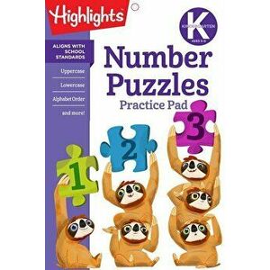 Kindergarten Number Puzzles, Paperback - Highlights Learning imagine