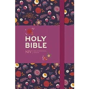 NIV Pocket Floral Notebook Bible, Hardback - *** imagine
