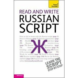 Read and Write Russian Script: Teach yourself, Paperback - Daphne West imagine