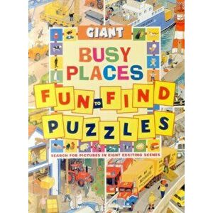 Giant Fun to Find Puzzles Busy Places, Paperback - *** imagine