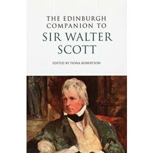 Edinburgh Companion to Sir Walter Scott, Paperback - *** imagine